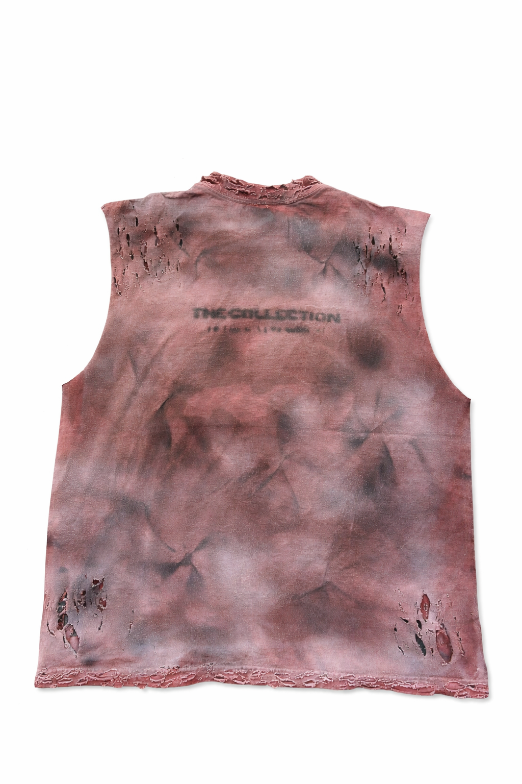 Brown Distressed Vintage Muscle Tee /// 1 of 1