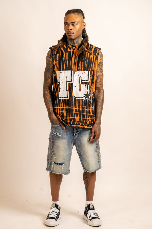 Bleached TC Muscle Tee