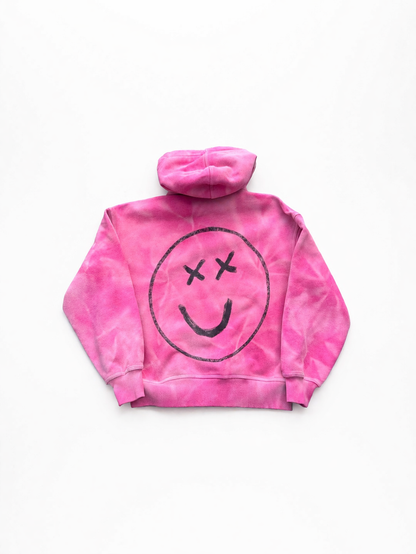 Pink FYO Double Zip Hoodie /// 1 of 1