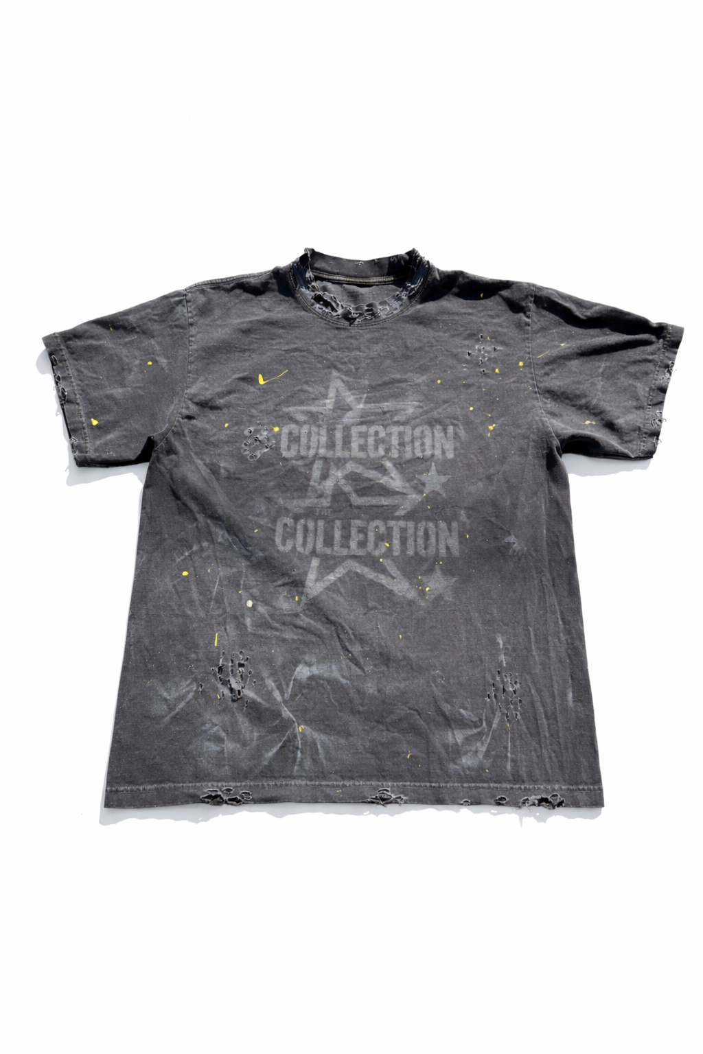 Gray Distressed TC Tee /// 1 of 1
